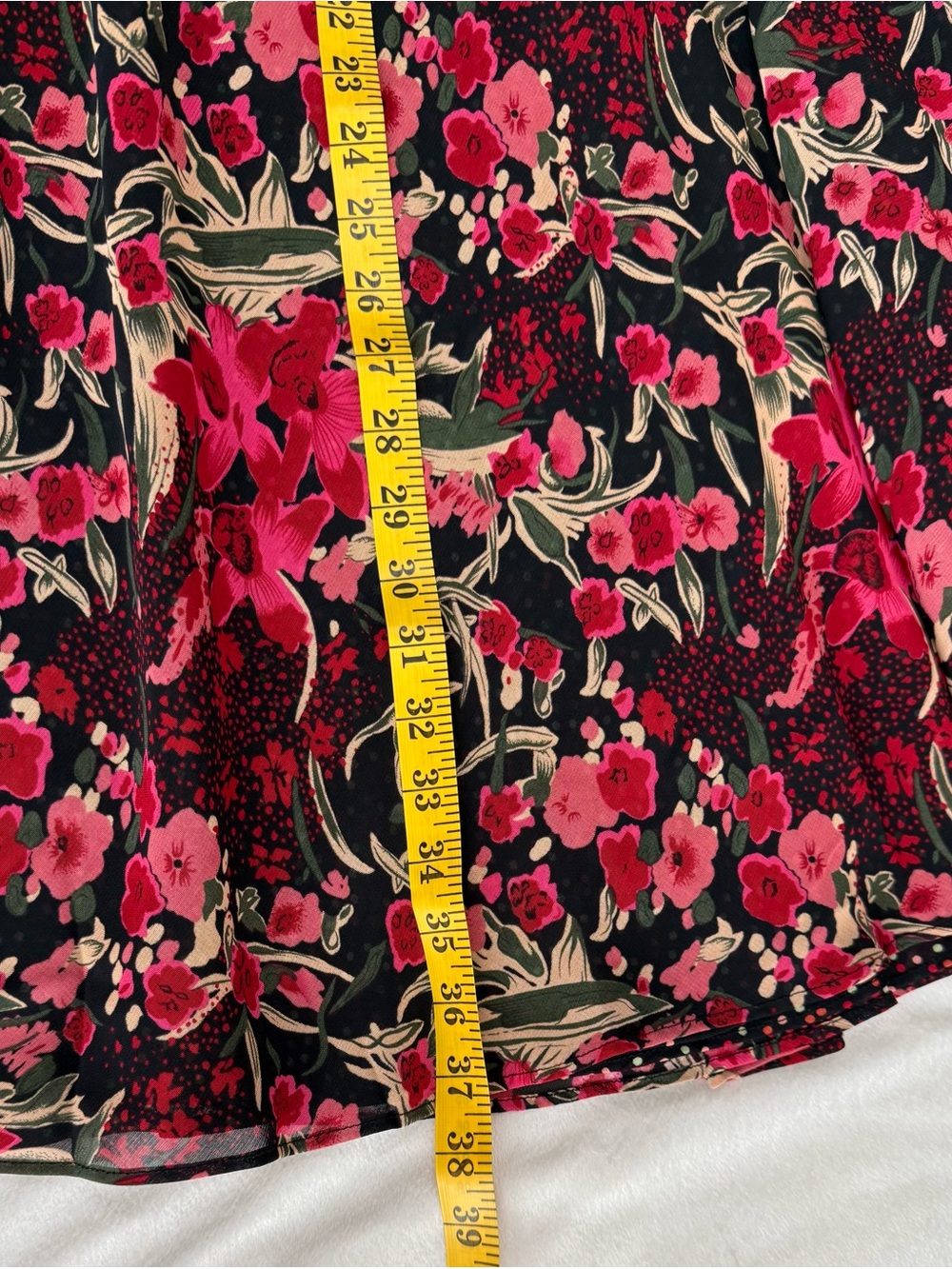 Coldwater Creek Reversible Floral Maxi Skirt NWT Boho Cottagecore Medium - Picture 7 of 8